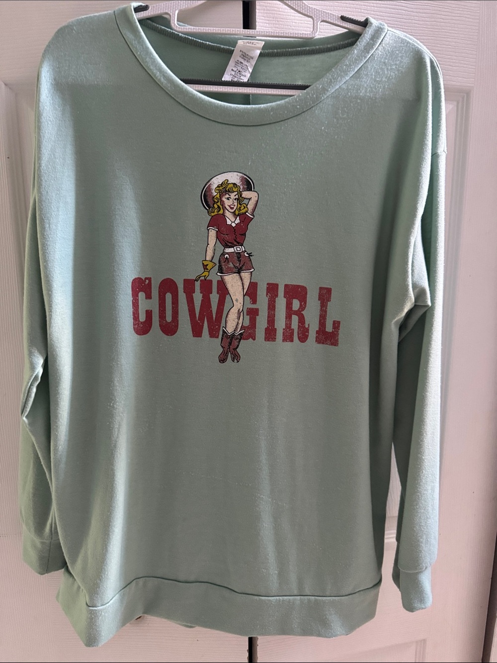 SEW IN LOVE COWGIRL SWEATSHIRT